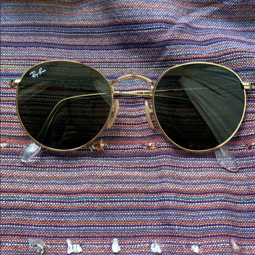 Ray Ban Authentic Round Sunglasses. Classic Look.